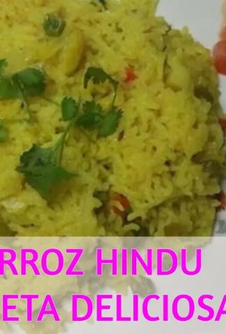 Arroz Hindu con Vegetales - Receta Tradicional India