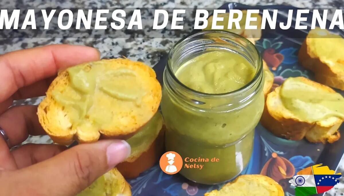 Deliciosa Mayonesa de Berenjena