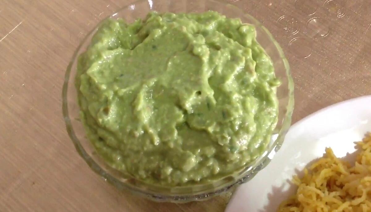 Guacamole casero y rápido