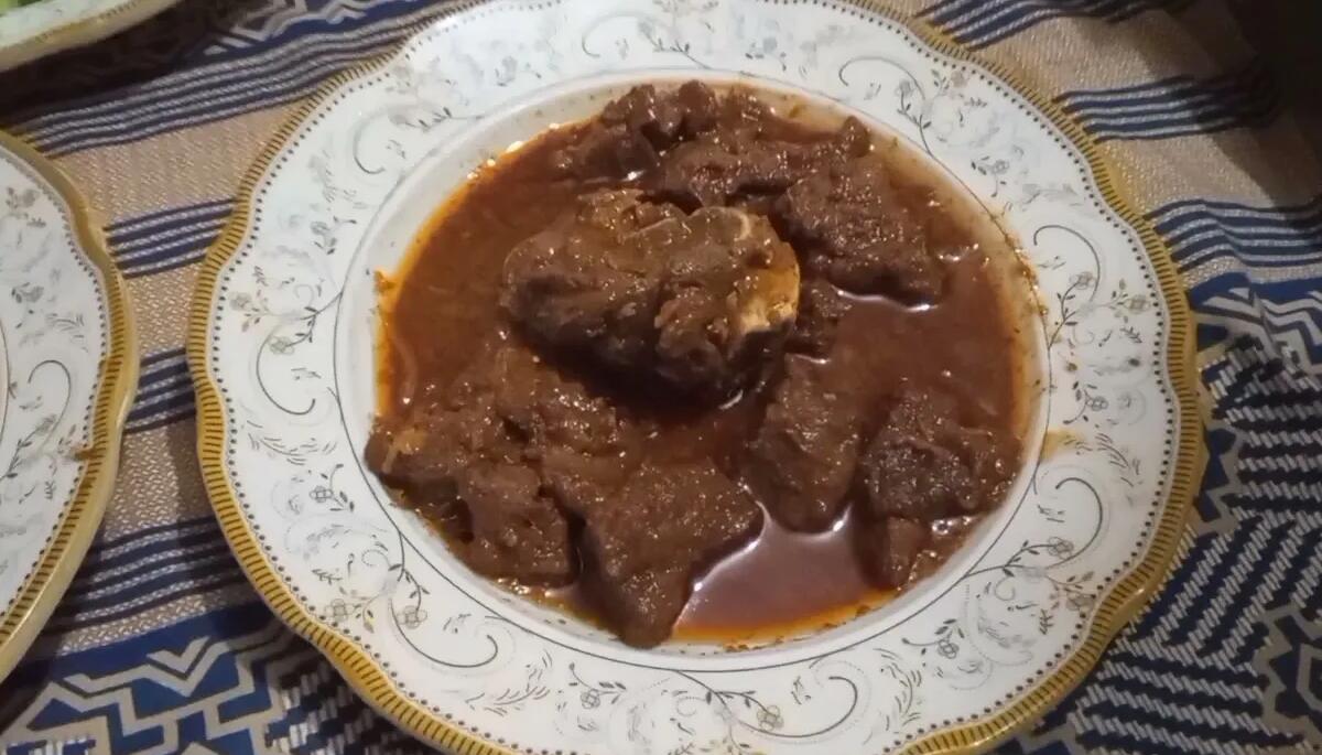 Guiso Carné Cordero estilo India Pakistán receta Qorma