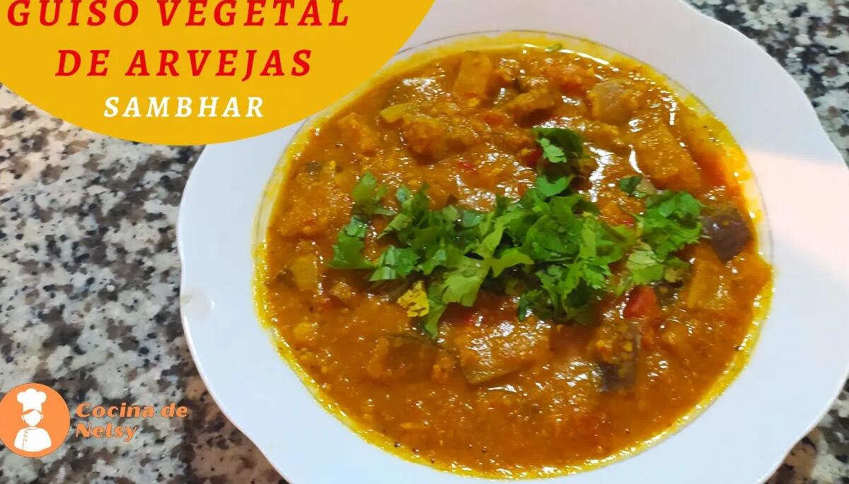 Delicioso Guiso Vegetal de Arvejas Amarillas