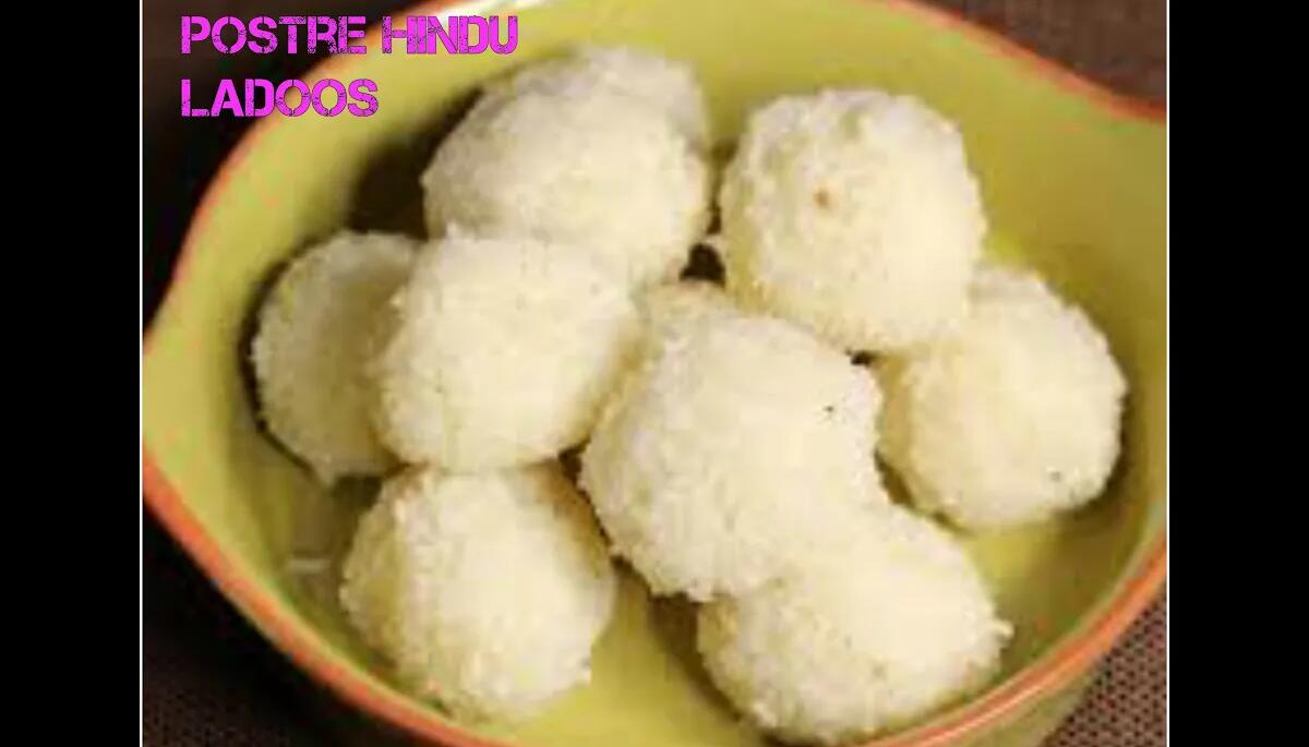 Dulces de la India - Ladoos de Coco Fácil
