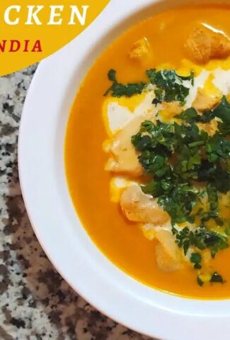 Receta de Pollo a la Mantequilla Deliciosa al Estilo Hindú