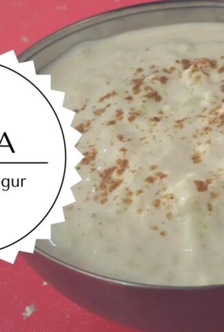 Receta de Salsa India Raita - Refrescante y fácil de preparar
