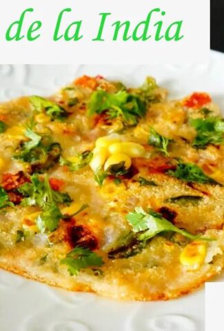 Receta de Tortilla Vegetariana de la India - Uttapa: ¡Fácil y Deliciosa!
