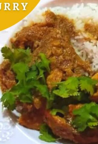 Receta Original India de Pollo al Curry con Yogurt y Coco - Delicioso plato hindú